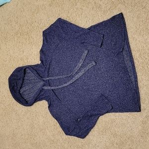 Kenneth Cole Blue Hooded Long Sleeve Shirt, Women's Size Medium, Like Ne…